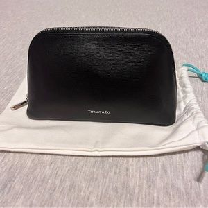 Tiffany & Co. Leather Cosmetics Pouch/Bag
